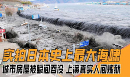 海啸真实视频,海啸真实瞬间震撼记录